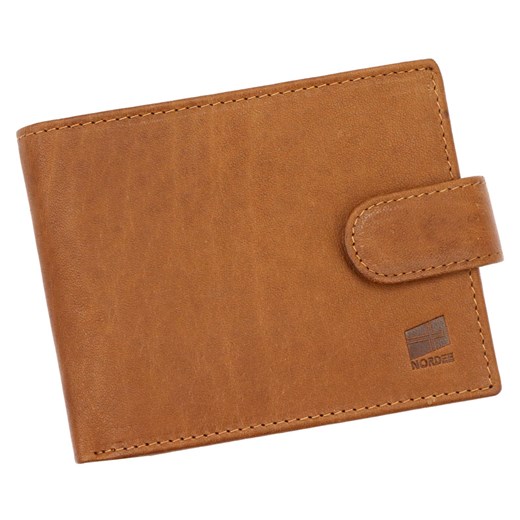 Portfel męski skórzany skóra naturalna Nordee ze sklepu lenaodniemowlakadoszkolniaka.pl w kategorii Portfele męskie - zdjęcie 187430242