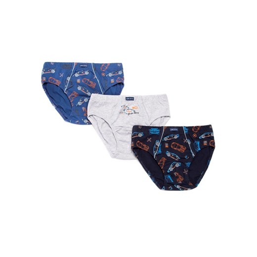 Slipy chłopięce B 515 SD 3-pack ze sklepu lenaodniemowlakadoszkolniaka.pl w kategorii Majtki dziecięce - zdjęcie 187431183