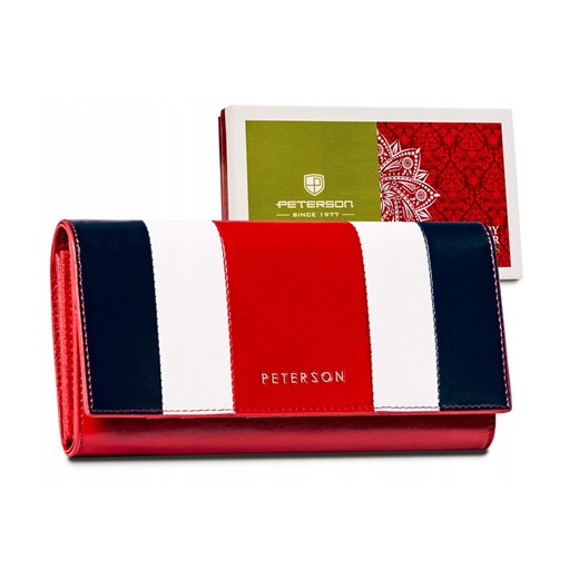 Portfel damski skórzany skóra naturalna Peterson ze sklepu lenaodniemowlakadoszkolniaka.pl w kategorii Portfele damskie - zdjęcie 187431270