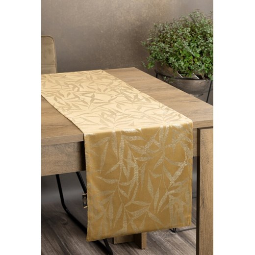 OBRUS BLINK 15 35 X 140 CM MIODOWY ze sklepu lenaodniemowlakadoszkolniaka.pl w kategorii Obrusy i bieżniki - zdjęcie 187431522