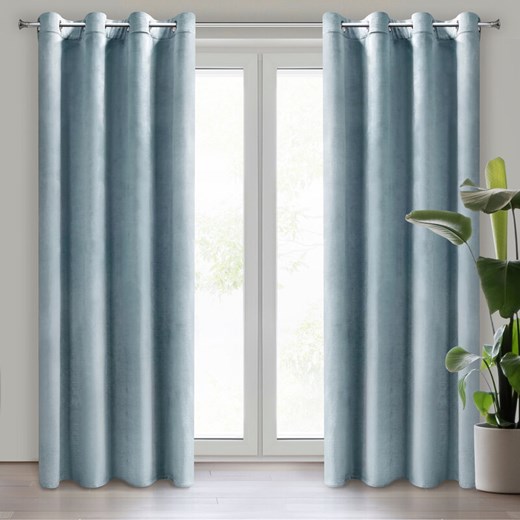 ZASŁONA GOTOWA MELANIE 140 X 250 CM MORSKI ze sklepu lenaodniemowlakadoszkolniaka.pl w kategorii Zasłony - zdjęcie 187432012