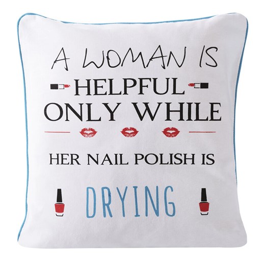 POSZEWKA PAOLA 4 40 X 40 CM BIAŁY ze sklepu lenaodniemowlakadoszkolniaka.pl w kategorii Poszewki na poduszki - zdjęcie 187432162