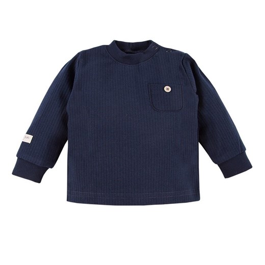 BLUZKA SIMPLY COMFY KIESZON GRANAT EWA KLUCZE ze sklepu lenaodniemowlakadoszkolniaka.pl w kategorii Odzież dla niemowląt - zdjęcie 187432684