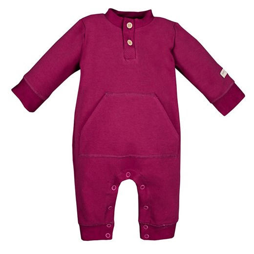 PAJAC niemowlęcy wyprawka DRESOWY SIMPLY COMFY BORDOWY Ewa Klucze ze sklepu lenaodniemowlakadoszkolniaka.pl w kategorii Odzież dla niemowląt - zdjęcie 187432990