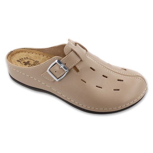 Dr Orto MED - Obuwie damskie klapki damskie skórzane ze sklepu lenaodniemowlakadoszkolniaka.pl w kategorii Klapki damskie - zdjęcie 187433533