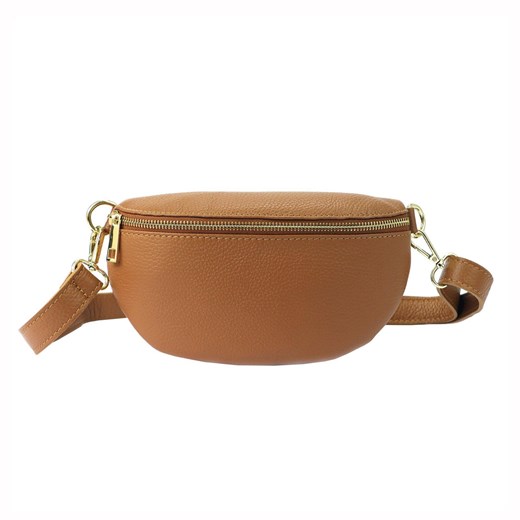 Saszetka nerka damska skórzana skóra naturalna Patrizia ze sklepu lenaodniemowlakadoszkolniaka.pl w kategorii Nerki - zdjęcie 187433674