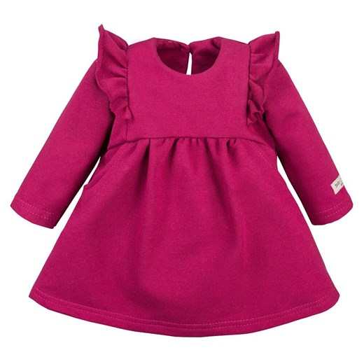 SUKIENKA SIMPLY COMFY BORDO Ewa Klucze ze sklepu lenaodniemowlakadoszkolniaka.pl w kategorii Odzież dla niemowląt - zdjęcie 187433904