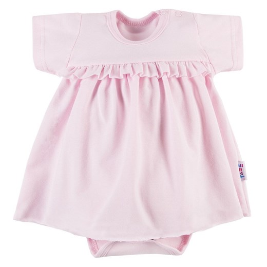 Body sukienka z krótkim rękawem niemowlęce wyprawka róż Nature Ewa Klucze ze sklepu lenaodniemowlakadoszkolniaka.pl w kategorii Body niemowlęce - zdjęcie 187434292