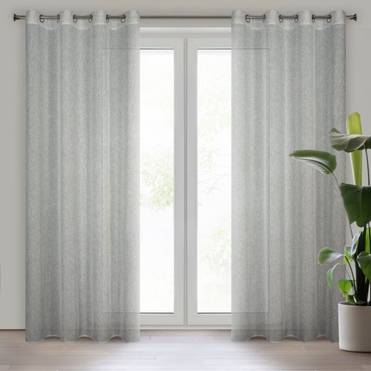 ZASŁONA GOTOWA KENDAL 140 X 250 CM POPIELATY ze sklepu lenaodniemowlakadoszkolniaka.pl w kategorii Zasłony - zdjęcie 187436011