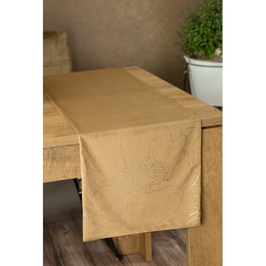 OBRUS BLINK 13 35 X 220 CM MIODOWY ze sklepu lenaodniemowlakadoszkolniaka.pl w kategorii Obrusy i bieżniki - zdjęcie 187436111