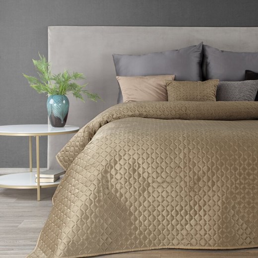 NARZUTA DIMON 220 X 240 CM BEŻOWY ze sklepu lenaodniemowlakadoszkolniaka.pl w kategorii Narzuty i kapy - zdjęcie 187436123