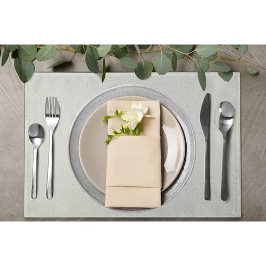 OBRUS EDNA 30 X 40 CM BIAŁY ze sklepu lenaodniemowlakadoszkolniaka.pl w kategorii Obrusy i bieżniki - zdjęcie 187436452