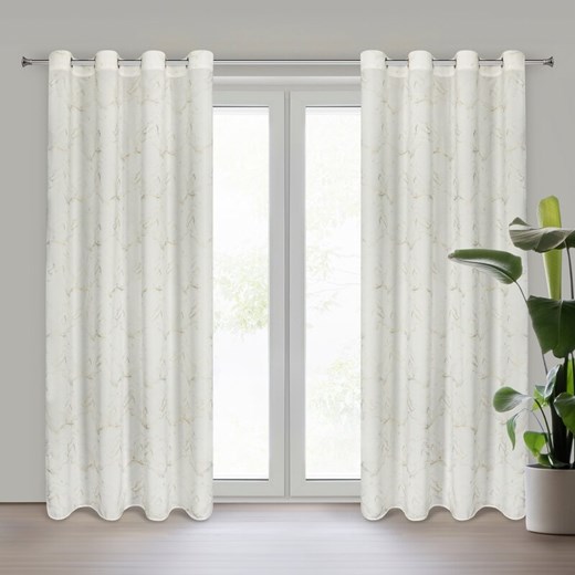 ZASŁONA GOTOWA EMILI 140 X 250 CM NATURALNY ze sklepu lenaodniemowlakadoszkolniaka.pl w kategorii Zasłony - zdjęcie 187437712