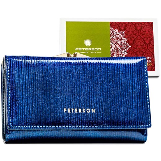 Portfel damski skórzany skóra naturalna Peterson ze sklepu lenaodniemowlakadoszkolniaka.pl w kategorii Portfele damskie - zdjęcie 187438814