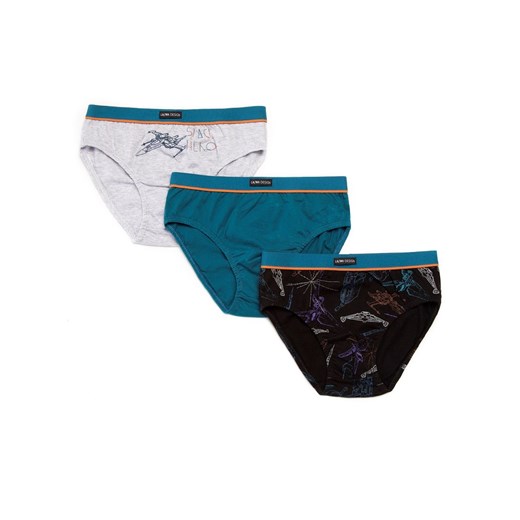 Slipy chłopięce B 517 SD 3-pack ze sklepu lenaodniemowlakadoszkolniaka.pl w kategorii Majtki dziecięce - zdjęcie 187438901