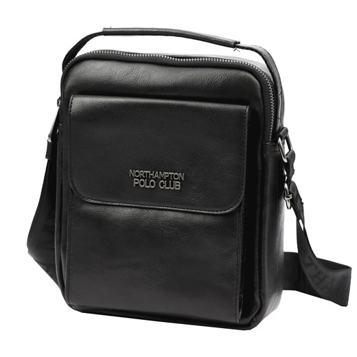 NORTHAMPTON POLO CLUB saszetka na ramię PC3104 czarny ze sklepu lenaodniemowlakadoszkolniaka.pl w kategorii Torby męskie - zdjęcie 187438952