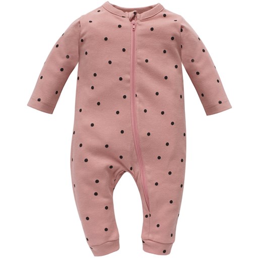 PAJAC BS SUWAK TRES BIEN RO roz,groszki 56 ze sklepu lenaodniemowlakadoszkolniaka.pl w kategorii Pajacyki - zdjęcie 187440643