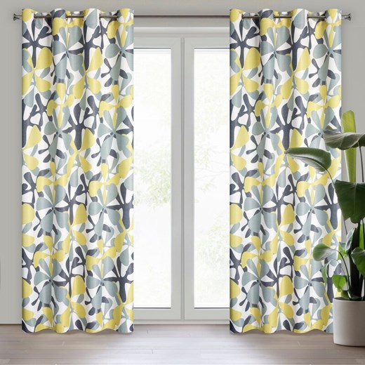 ZASŁONA GOTOWA D91 DORIN 140 X 250 CM BIAŁY ze sklepu lenaodniemowlakadoszkolniaka.pl w kategorii Zasłony - zdjęcie 187441201