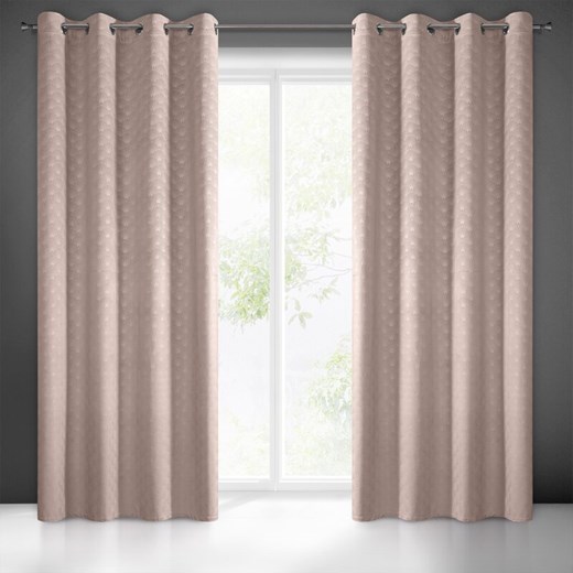 ZASŁONA GOTOWA JULIA 140 X 250 CM PUDROWY RÓŻ ze sklepu lenaodniemowlakadoszkolniaka.pl w kategorii Zasłony - zdjęcie 187442000