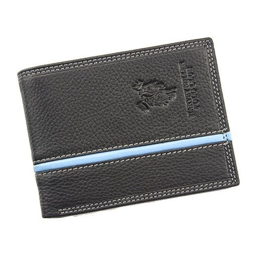 Skórzany pasek męski ELITE czarny 105-cm ze sklepu lenaodniemowlakadoszkolniaka.pl w kategorii Portfele męskie - zdjęcie 187442330