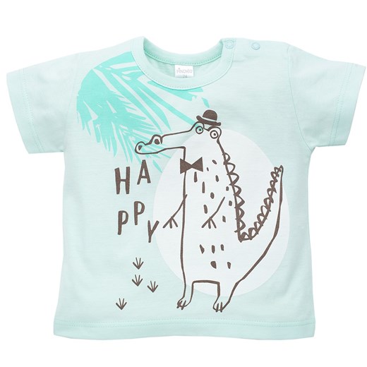 Koszulka T-shirt Pinokio LEON krótki rękaw tur.74 ze sklepu lenaodniemowlakadoszkolniaka.pl w kategorii T-shirty chłopięce - zdjęcie 187444271