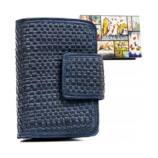 Portfel damski skórzany skóra naturalna Rovicky ze sklepu lenaodniemowlakadoszkolniaka.pl w kategorii Portfele damskie - zdjęcie 187444411