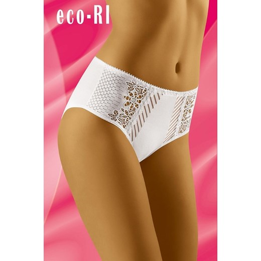 Figi Eco-Ri Białe Biały XXL Wol-Bar ze sklepu lenaodniemowlakadoszkolniaka.pl w kategorii Majtki damskie - zdjęcie 187445000