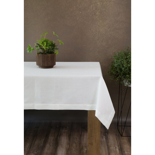 OBRUS STELLA 2 145 X 400 CM BIAŁY ze sklepu lenaodniemowlakadoszkolniaka.pl w kategorii Obrusy i bieżniki - zdjęcie 187445113