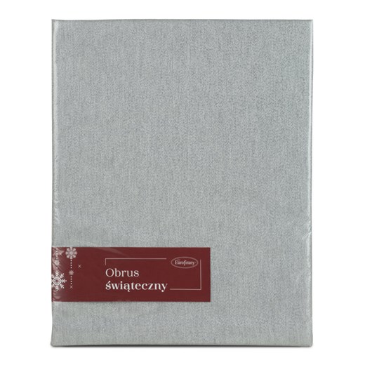 OBRUS FLASH 4 135 X 180 CM SREBRNY ze sklepu lenaodniemowlakadoszkolniaka.pl w kategorii Obrusy i bieżniki - zdjęcie 187446393