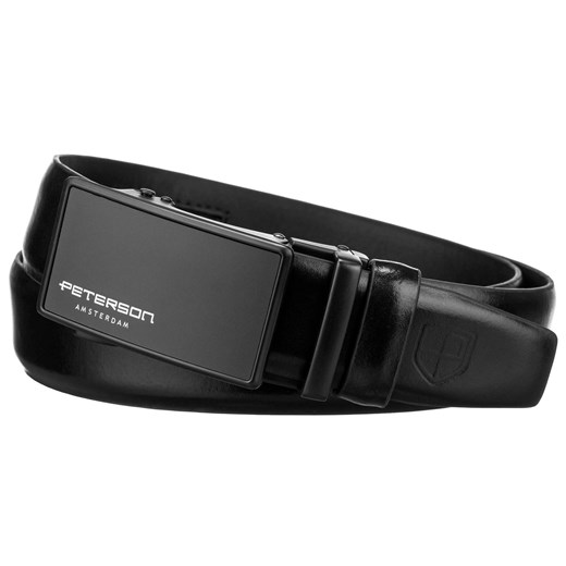 Pasek męski skórzany skóra naturalna Peterson ze sklepu lenaodniemowlakadoszkolniaka.pl w kategorii Paski męskie - zdjęcie 187447254