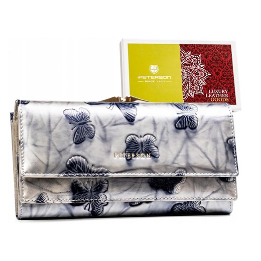 Portfel damski skórzany skóra naturalna Peterson ze sklepu lenaodniemowlakadoszkolniaka.pl w kategorii Portfele damskie - zdjęcie 187448031