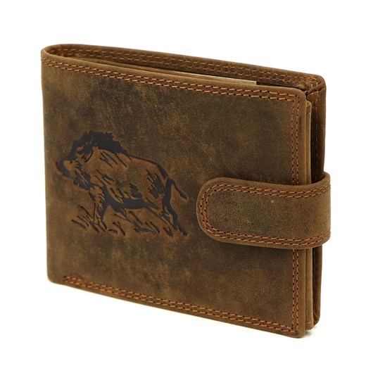 Portfel męski skórzany skóra naturalna Nordee ze sklepu lenaodniemowlakadoszkolniaka.pl w kategorii Portfele męskie - zdjęcie 187449233