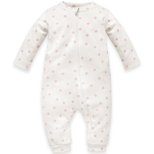 Pajac niemowlęcy na suwak bez stópek ecru wyprawka Pinokio Lovely Day ze sklepu lenaodniemowlakadoszkolniaka.pl w kategorii Pajacyki - zdjęcie 187449853