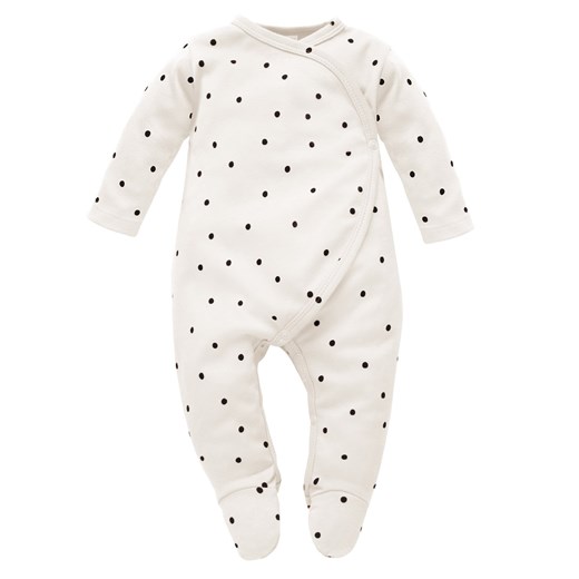 PAJAC KPRTWE TRES BIEN EC écru,groszki 68 ze sklepu lenaodniemowlakadoszkolniaka.pl w kategorii Pajacyki - zdjęcie 187449981