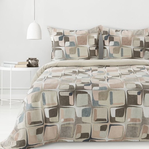 KOMPLET POŚCIELI SATYNOWEJ SPRING 36 220 X 200 CM BEŻOWY ze sklepu lenaodniemowlakadoszkolniaka.pl w kategorii Pościele - zdjęcie 187449982