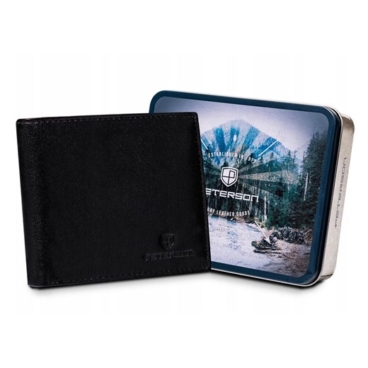 Portfel męski skórzany skóra naturalna Peterson ze sklepu lenaodniemowlakadoszkolniaka.pl w kategorii Portfele męskie - zdjęcie 187451034