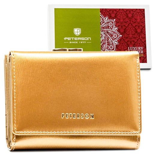 Portfel damski skórzany skóra naturalna Peterson ze sklepu lenaodniemowlakadoszkolniaka.pl w kategorii Portfele damskie - zdjęcie 187451610