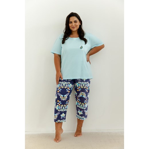 Piżama Kristen 3366 2XL-3XL piżama damska ze sklepu lenaodniemowlakadoszkolniaka.pl w kategorii Piżamy damskie - zdjęcie 187452222