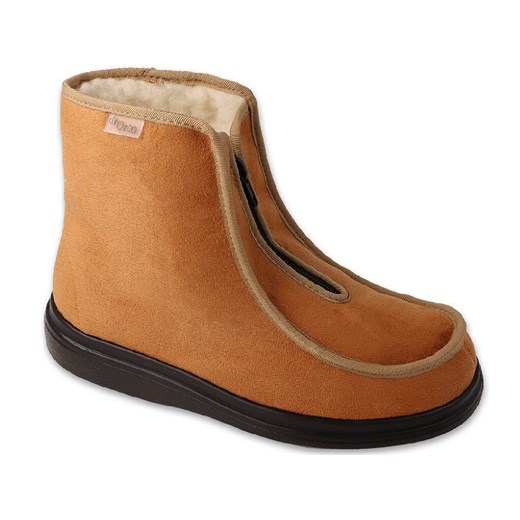 Dr Orto Półbuty damskie profilaktyczno zdrowotne ocieplane z futerkiem ze sklepu lenaodniemowlakadoszkolniaka.pl w kategorii Półbuty damskie - zdjęcie 187452430