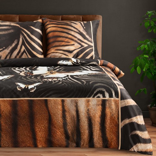 POŚCIEL EVA 18 220 X 200 CM BRĄZOWY ze sklepu lenaodniemowlakadoszkolniaka.pl w kategorii Pościele - zdjęcie 187452433