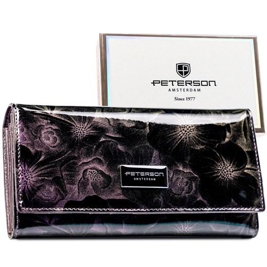 Portfel damski skóra naturalna skórzany Peterson ze sklepu lenaodniemowlakadoszkolniaka.pl w kategorii Portfele damskie - zdjęcie 187453820
