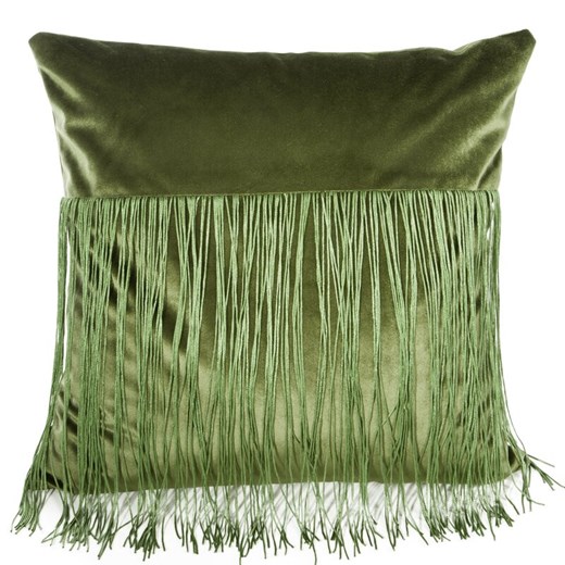 POSZEWKA MELBA 45 X 45 CM OLIWKOWY ze sklepu lenaodniemowlakadoszkolniaka.pl w kategorii Poszewki na poduszki - zdjęcie 187453980