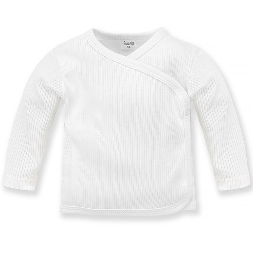 Kaftanik niemowlęcy rozpinany biały Lovely Day Pinokio ze sklepu lenaodniemowlakadoszkolniaka.pl w kategorii Kaftaniki i bluzki - zdjęcie 187454482