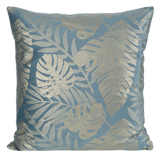 POSZEWKA VELVET 45 X 45 CM NIEBIESKI ze sklepu lenaodniemowlakadoszkolniaka.pl w kategorii Poszewki na poduszki - zdjęcie 187454720