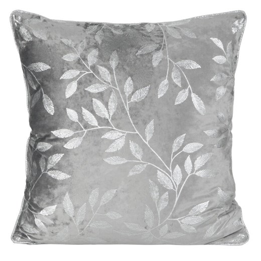 POSZEWKA VELVET 45 X 45 CM STALOWY ze sklepu lenaodniemowlakadoszkolniaka.pl w kategorii Poszewki na poduszki - zdjęcie 187456721