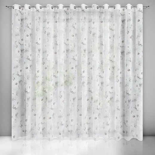 FIRANA GOTOWA BESSY 350 X 250 CM BIAŁY ze sklepu lenaodniemowlakadoszkolniaka.pl w kategorii Firany - zdjęcie 187457790