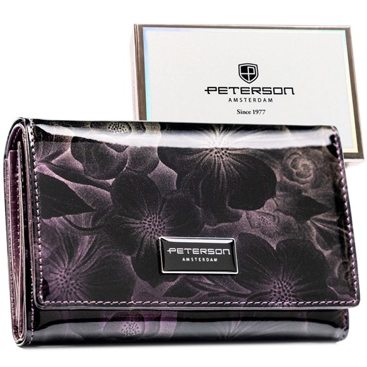 Portfel damski skóra naturalna skórzany Peterson ze sklepu lenaodniemowlakadoszkolniaka.pl w kategorii Portfele damskie - zdjęcie 187457911