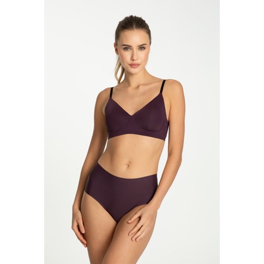 Figi Dark Plum Simple Maxi ze sklepu lenaodniemowlakadoszkolniaka.pl w kategorii Majtki damskie - zdjęcie 187458174