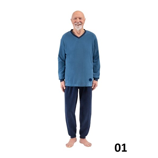 Martel piżama męska Bogdan 409 01 długi rękaw rozmiar XL ze sklepu lenaodniemowlakadoszkolniaka.pl w kategorii Piżamy męskie - zdjęcie 187458511