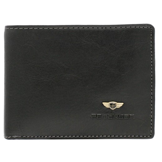 Portfel męski skórzany skóra naturalna Peterson ze sklepu lenaodniemowlakadoszkolniaka.pl w kategorii Portfele męskie - zdjęcie 187460341